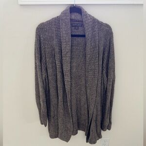 Barefoot Dreams CozyChic Lite Taupe Cardigan 2X